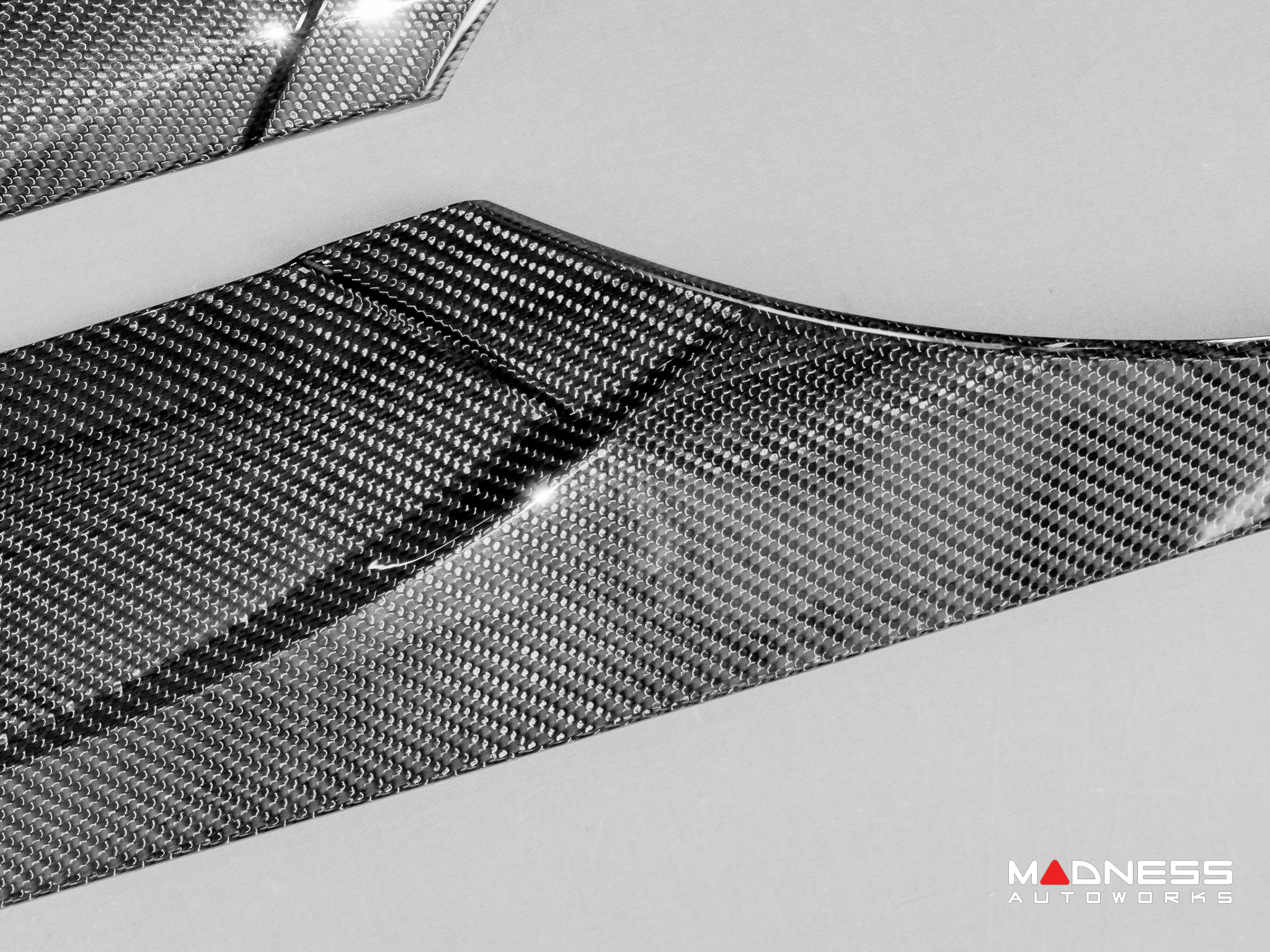 Jaguar F-TYPE Exterior Trim - Side Fender Panel Trim Kit - Carbon Fiber